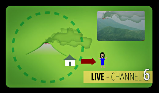 English Lesson: All residents within a 5-kilometer radius have been instructed to evacuate their homes.