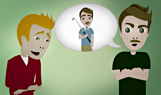 English Lesson: I knew you'd give me a hard time about it!
