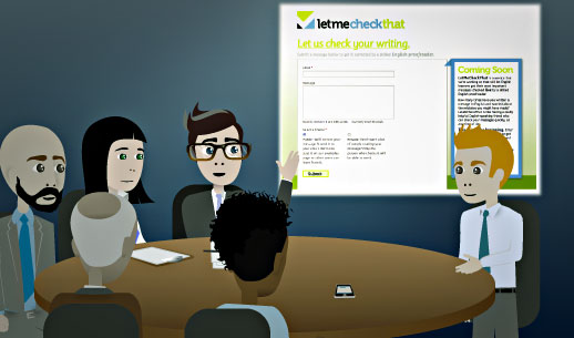 English Lesson: Next up is Steve. He's going to walk us through the new homepage redesign.