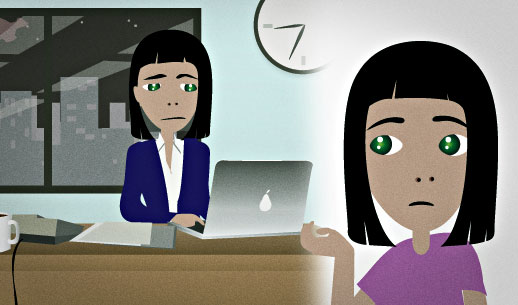 English Lesson: My job requires me to put in a lot of late hours.