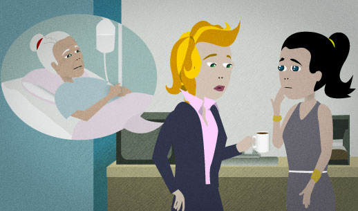 English Lesson: Her health had been deteriorating for many years.
