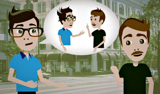 English Lesson: You can't beat face-to-face communication, you know?